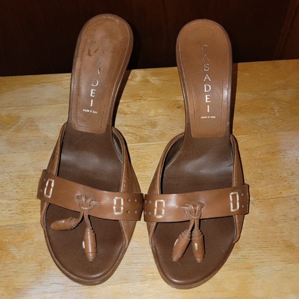 Casadei Leather Heels